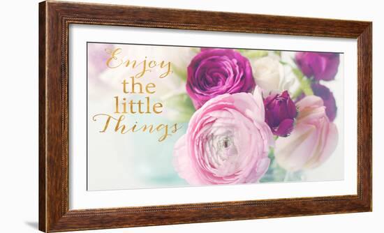 Enjoy the Little Things-Sarah Gardner-Framed Photographic Print