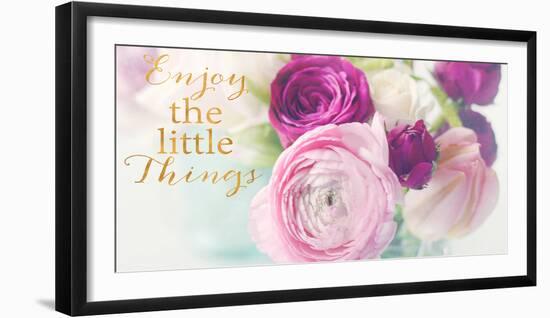 Enjoy the Little Things-Sarah Gardner-Framed Photographic Print