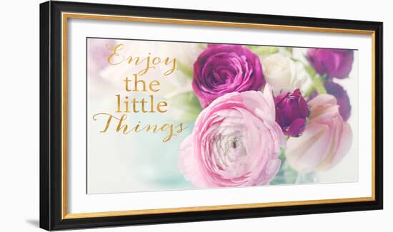 Enjoy the Little Things-Sarah Gardner-Framed Photographic Print