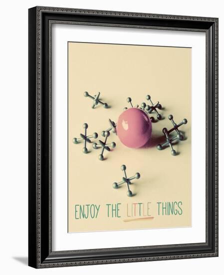 Enjoy the Little Things-Gail Peck-Framed Art Print