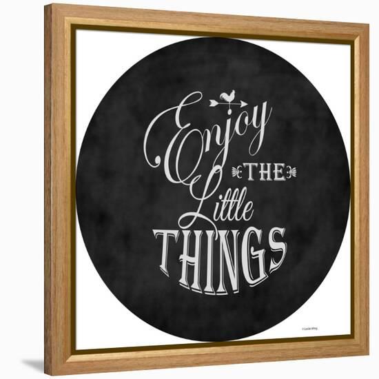 Enjoy the Little Things-Leslie Wing-Framed Premier Image Canvas