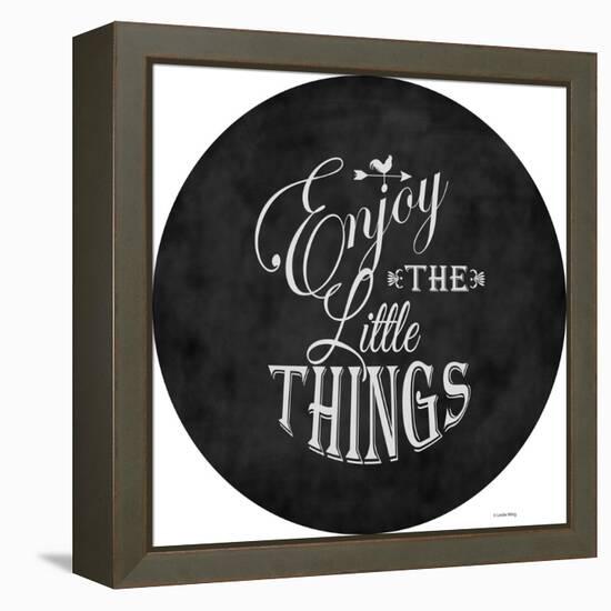 Enjoy the Little Things-Leslie Wing-Framed Premier Image Canvas