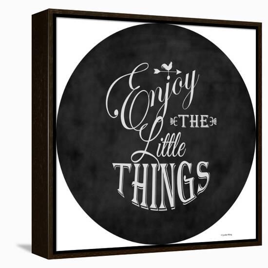 Enjoy the Little Things-Leslie Wing-Framed Premier Image Canvas