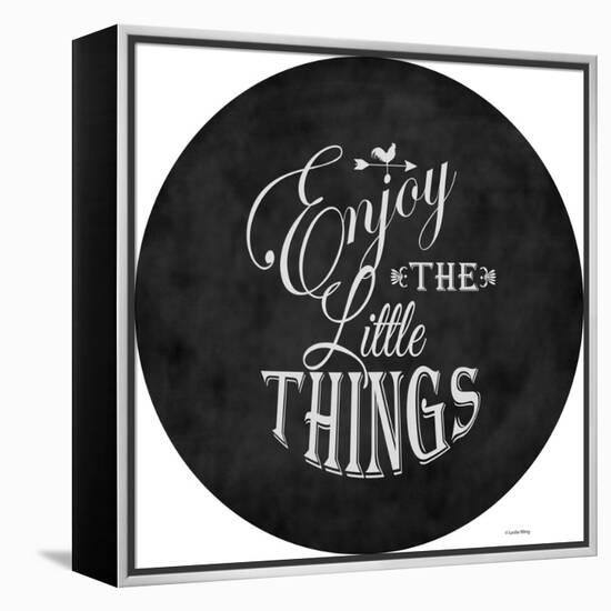 Enjoy the Little Things-Leslie Wing-Framed Premier Image Canvas