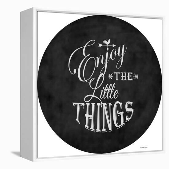 Enjoy the Little Things-Leslie Wing-Framed Premier Image Canvas