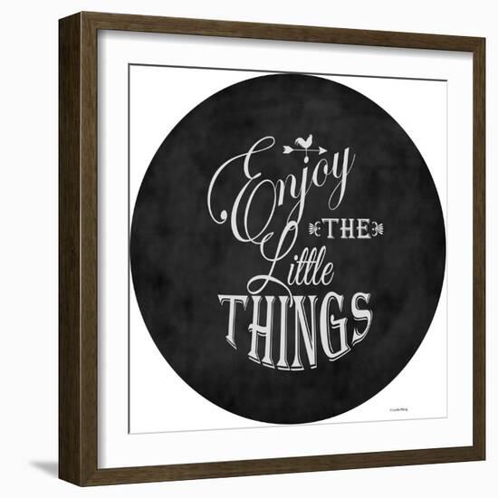 Enjoy the Little Things-Leslie Wing-Framed Premium Giclee Print