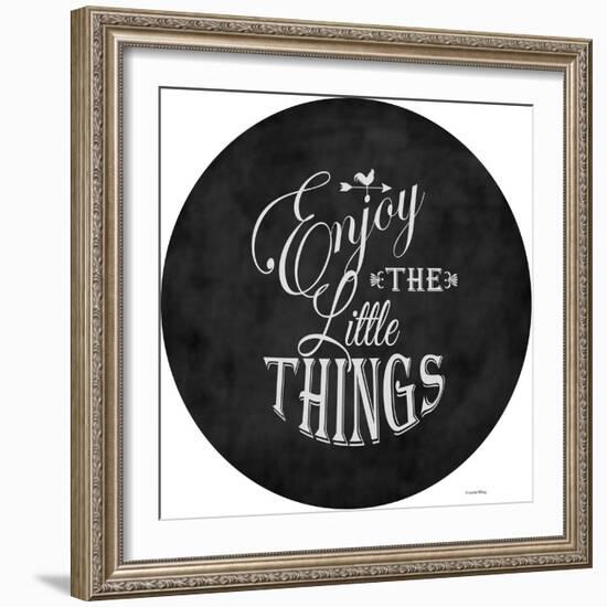 Enjoy the Little Things-Leslie Wing-Framed Giclee Print