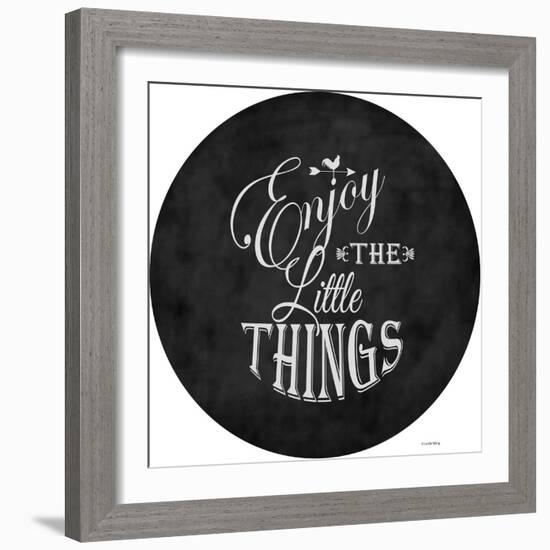 Enjoy the Little Things-Leslie Wing-Framed Giclee Print