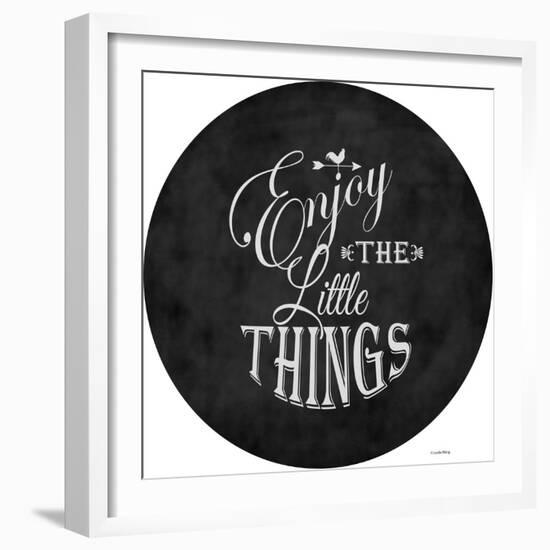 Enjoy the Little Things-Leslie Wing-Framed Giclee Print