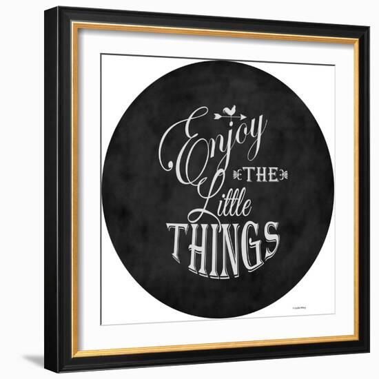 Enjoy the Little Things-Leslie Wing-Framed Giclee Print