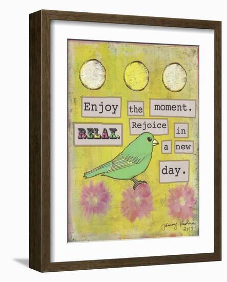 Enjoy the Moment-Tammy Kushnir-Framed Giclee Print