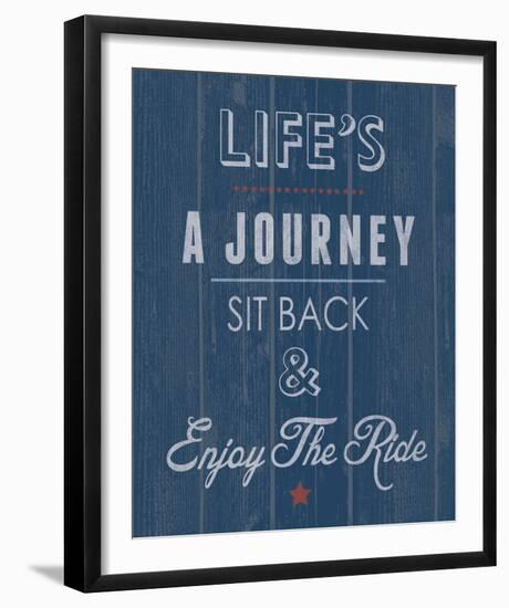 Enjoy The Ride-Tom Frazier-Framed Giclee Print