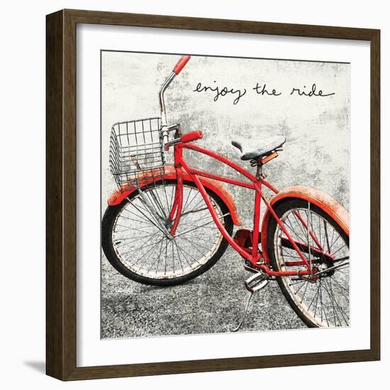 Enjoy the Ride-Amy Melious-Framed Art Print