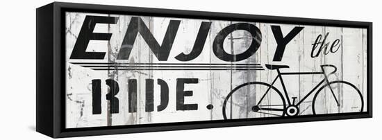 Enjoy the Ride-Mike Schick-Framed Stretched Canvas