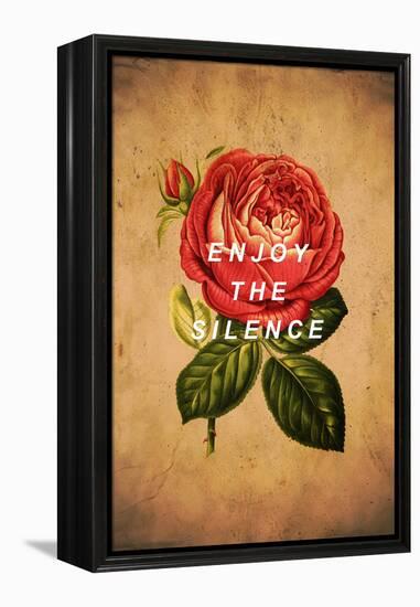 Enjoy The Silence-null-Framed Stretched Canvas