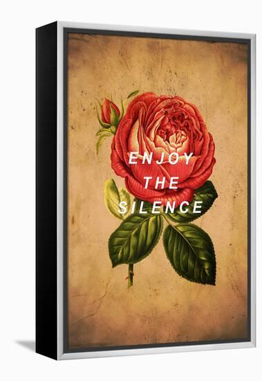 Enjoy The Silence-null-Framed Stretched Canvas