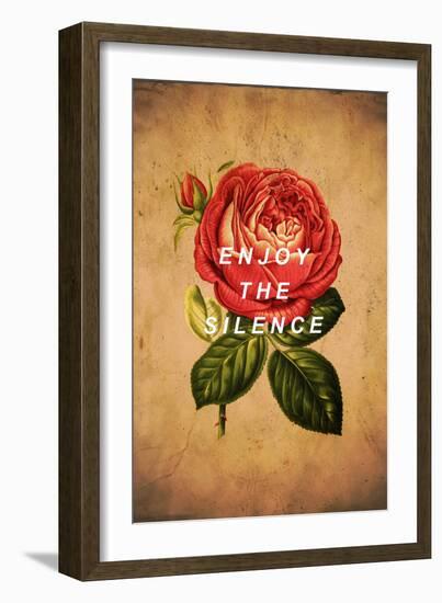 Enjoy The Silence-null-Framed Premium Giclee Print