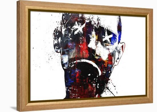 Enjoy the Silence-Alex Cherry-Framed Stretched Canvas