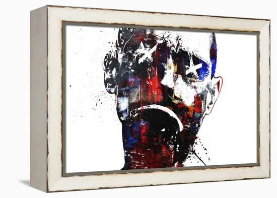 Enjoy the Silence-Alex Cherry-Framed Stretched Canvas