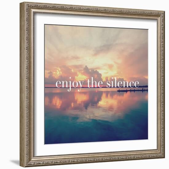 Enjoy the Silence-Bruce Nawrocke-Framed Premium Giclee Print