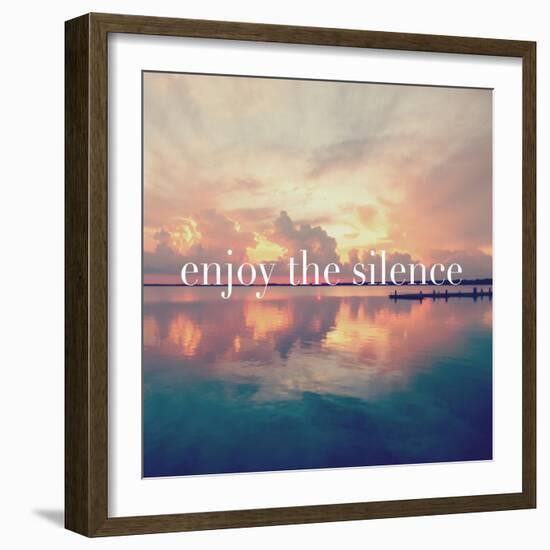 Enjoy the Silence-Bruce Nawrocke-Framed Premium Giclee Print