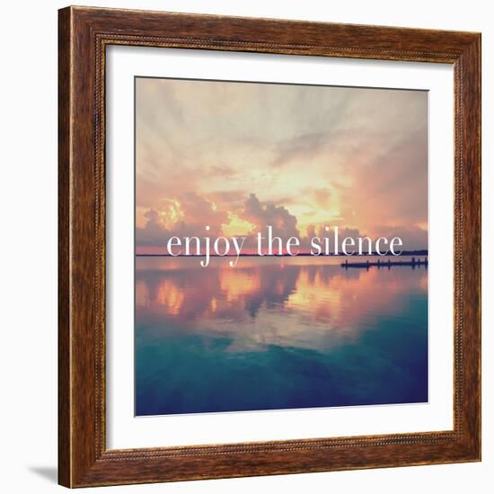 Enjoy the Silence-Bruce Nawrocke-Framed Art Print