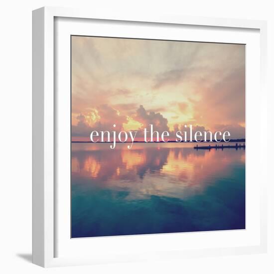 Enjoy the Silence-Bruce Nawrocke-Framed Art Print