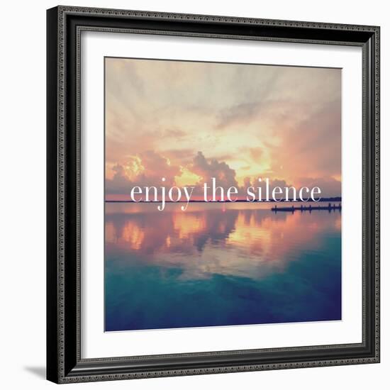 Enjoy the Silence-Bruce Nawrocke-Framed Art Print