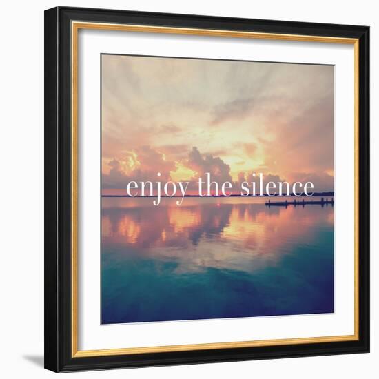 Enjoy the Silence-Bruce Nawrocke-Framed Art Print
