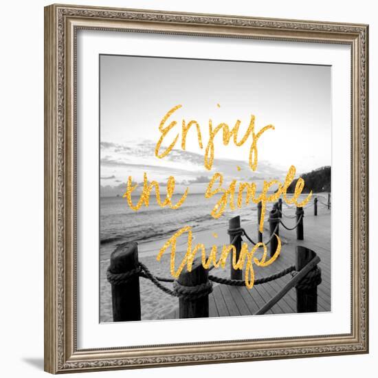 Enjoy the Simple Things-Susan Bryant-Framed Photo