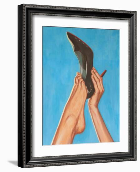 Enjoy Your Stay-Alexander Grahovsky-Framed Art Print