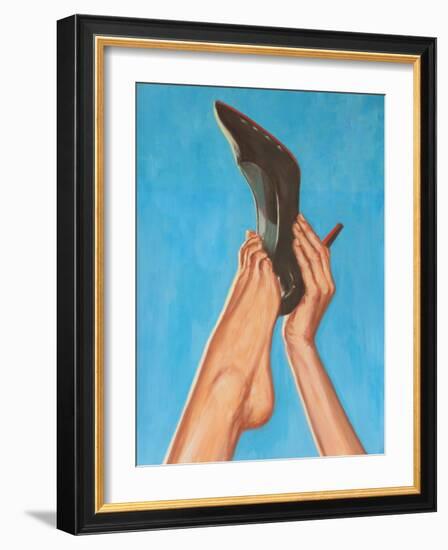 Enjoy Your Stay-Alexander Grahovsky-Framed Art Print