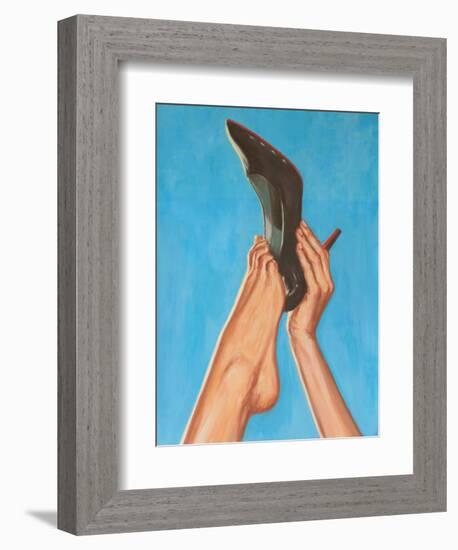 Enjoy Your Stay-Alexander Grahovsky-Framed Premium Giclee Print