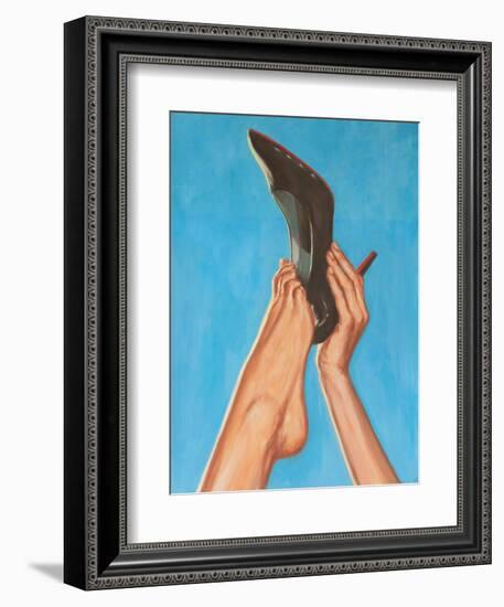 Enjoy Your Stay-Alexander Grahovsky-Framed Art Print