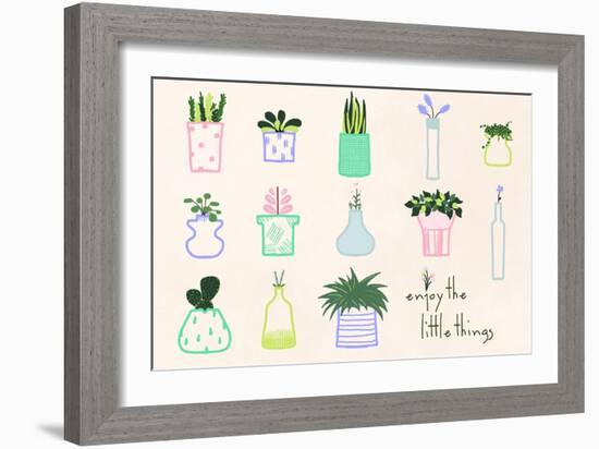 Enjoy-null-Framed Premium Giclee Print