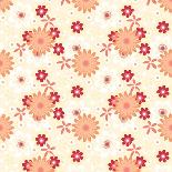 Seamless Floral  Pattern-Enka Parmur-Art Print