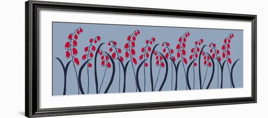 Enki Floral-null-Framed Giclee Print