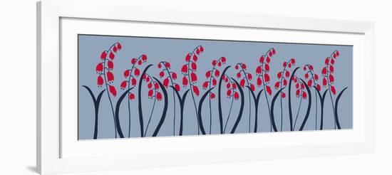Enki Floral-null-Framed Giclee Print