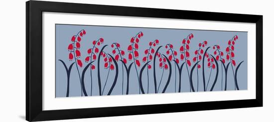 Enki Floral-null-Framed Giclee Print