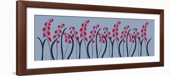 Enki Floral-null-Framed Giclee Print