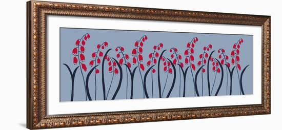 Enki Floral-null-Framed Giclee Print