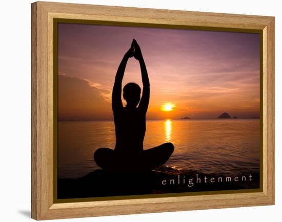 Enlightenment-null-Framed Stretched Canvas