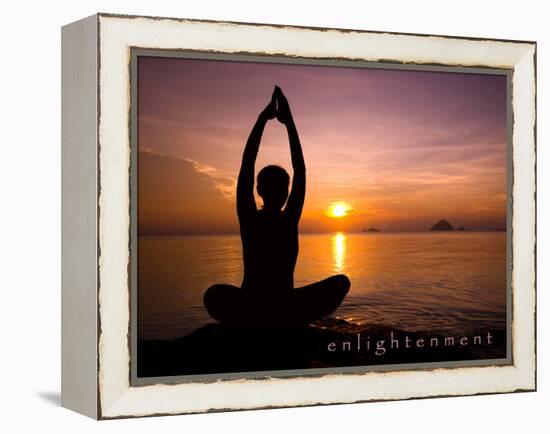 Enlightenment-null-Framed Stretched Canvas