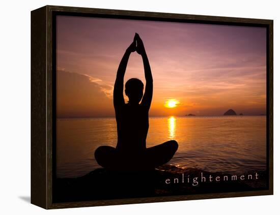 Enlightenment-null-Framed Stretched Canvas