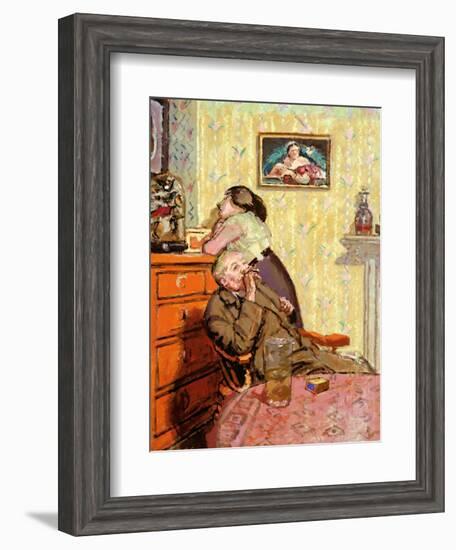 Ennui, 1917-18-Walter Richard Sickert-Framed Giclee Print