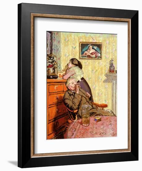 Ennui, 1917-18-Walter Richard Sickert-Framed Giclee Print