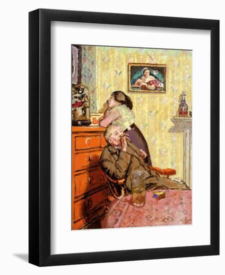 Ennui, 1917-18-Walter Richard Sickert-Framed Giclee Print