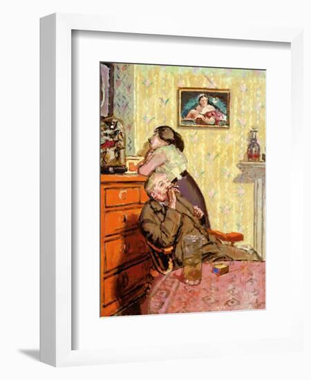 Ennui, 1917-18-Walter Richard Sickert-Framed Giclee Print