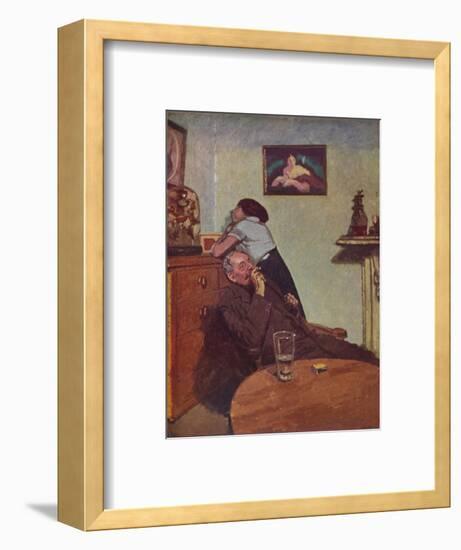 'Ennui', c1914 (1935)-Walter Richard Sickert-Framed Giclee Print