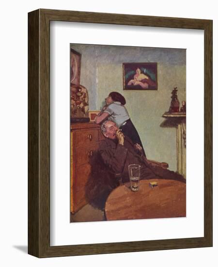 'Ennui', c1914 (1935)-Walter Richard Sickert-Framed Giclee Print